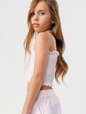 RESORT TOP SET Pink / 14