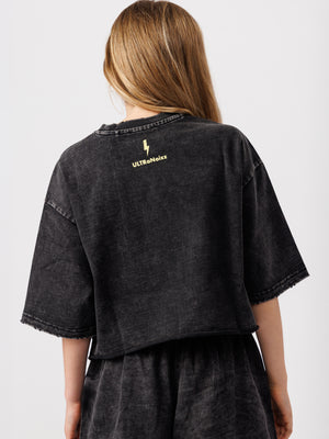 FASHION SET TOP NG Scrubbed Black / 14