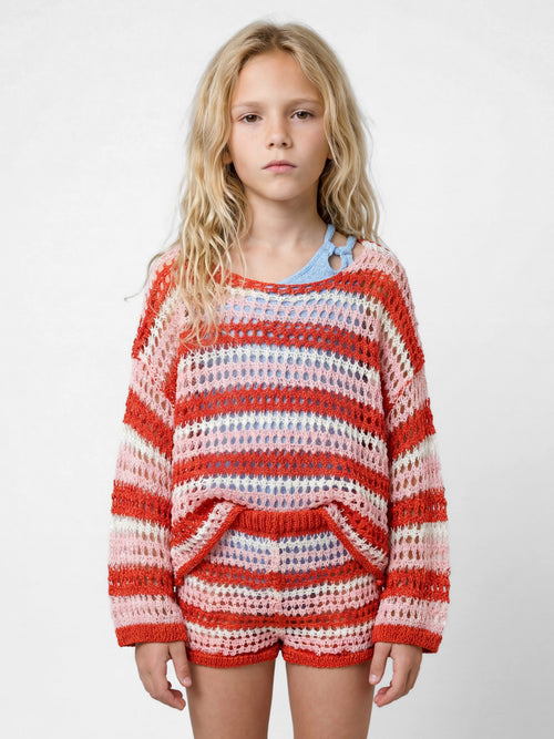 RESORT TOP SET Pink Red / 14