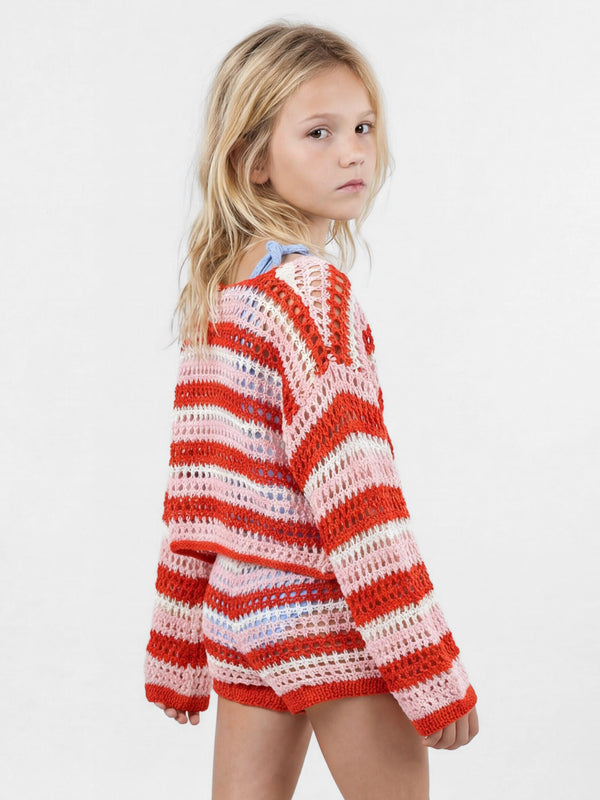 RESORT TOP SET Pink Red / 14