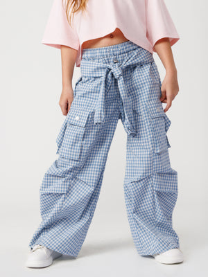 WOVEN PANTS  NG Light Blue / 14