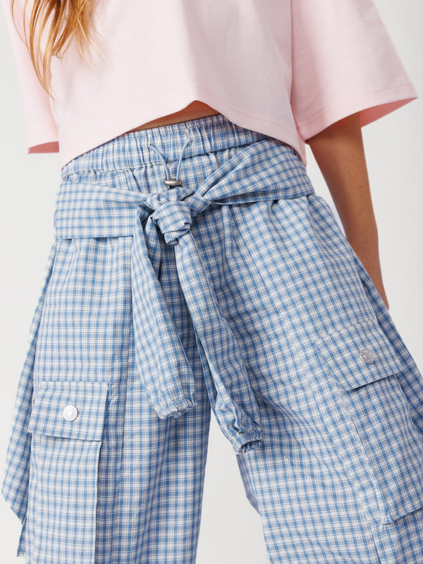 WOVEN PANTS  NG Light Blue / 14